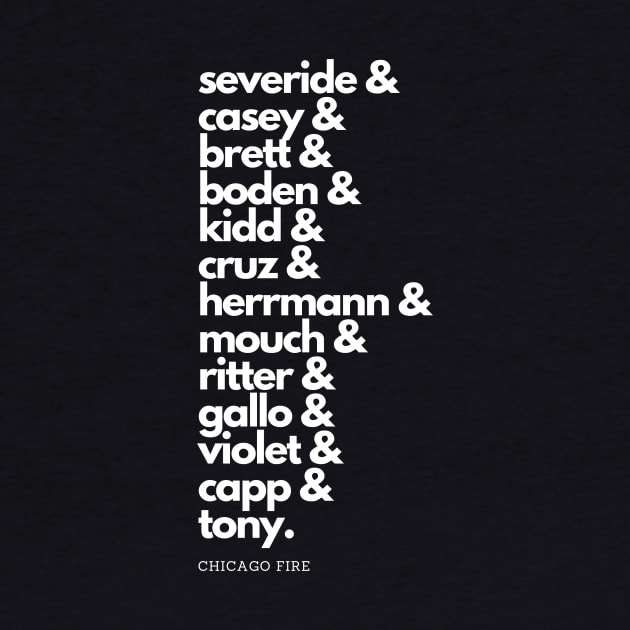 *UPDATED* Chicago Fire Squad Goals (White Text) - With Violet by Meet Us At Molly's
